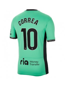 Billige Atletico Madrid Angel Correa #10 Tredjedrakt 2023-24 Kortermet